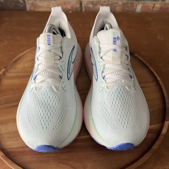 Brooks Glycerin 22 Cushion Women's 7.5 White Blue Running Shoes Sneakers - Picture 7 of 16
